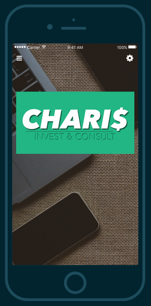 Charis Invest & Consult web app screenshot